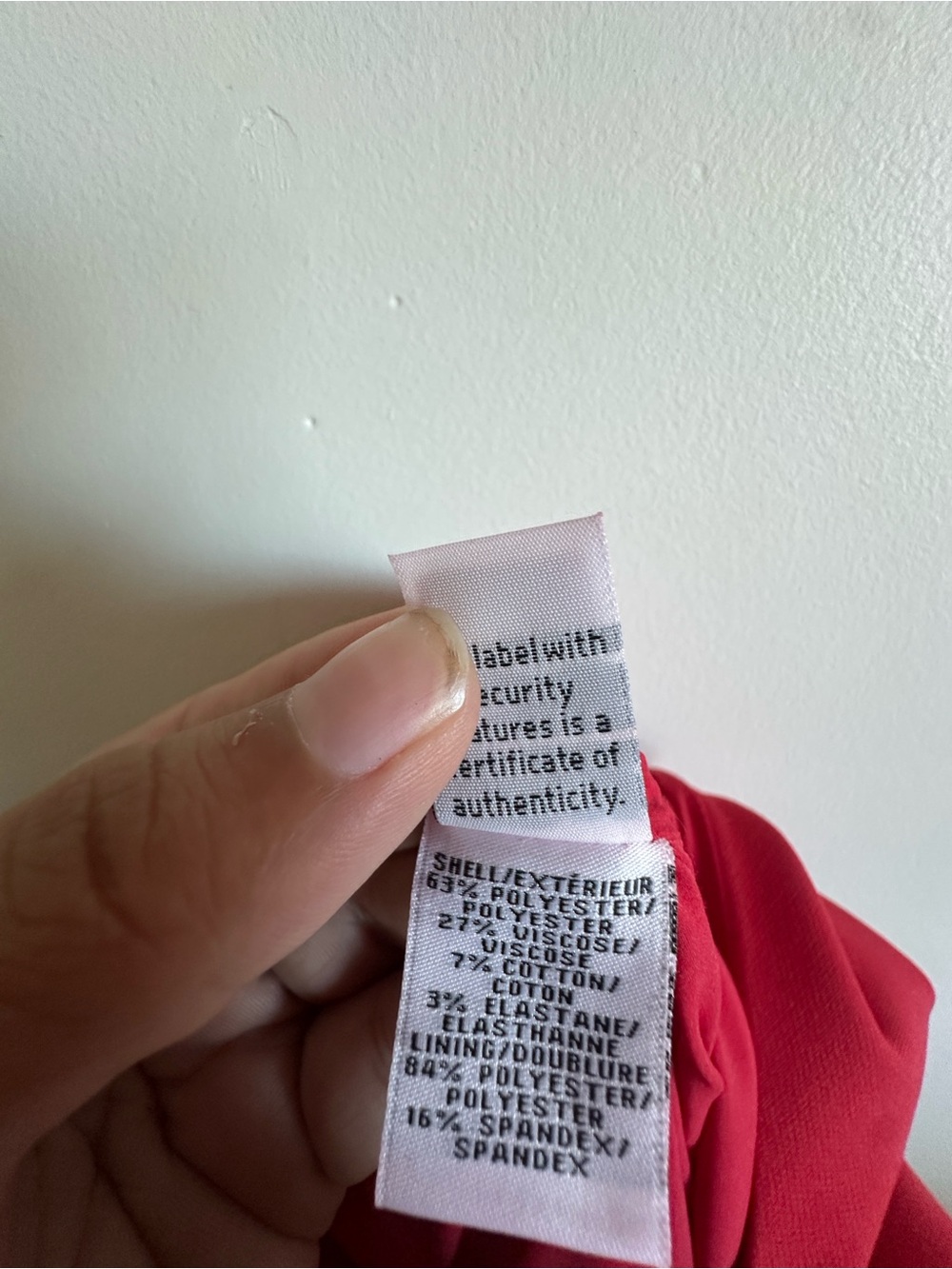 Diane Von Furstenberg [DVF] Poppy Red Bevin Dress Size 6 - Picture 4 of 4